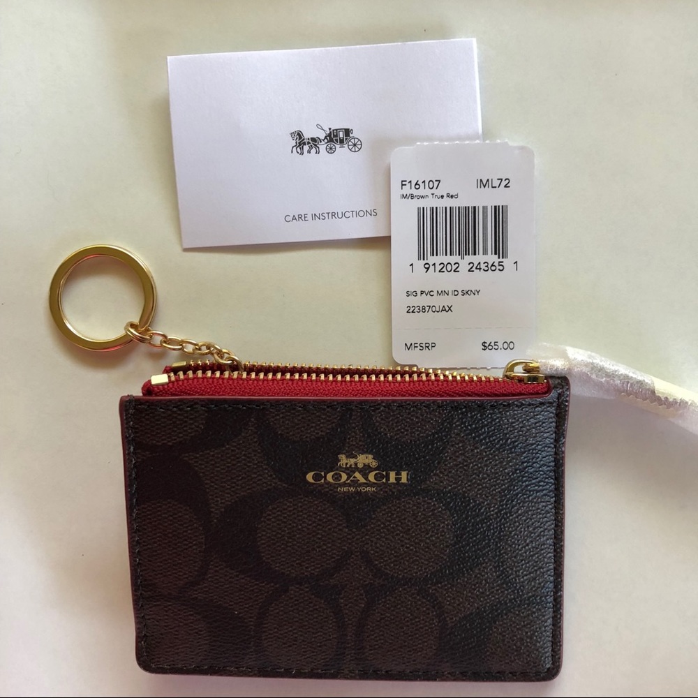 COACH Mini Skinny ID Case - Picture 3 of 8